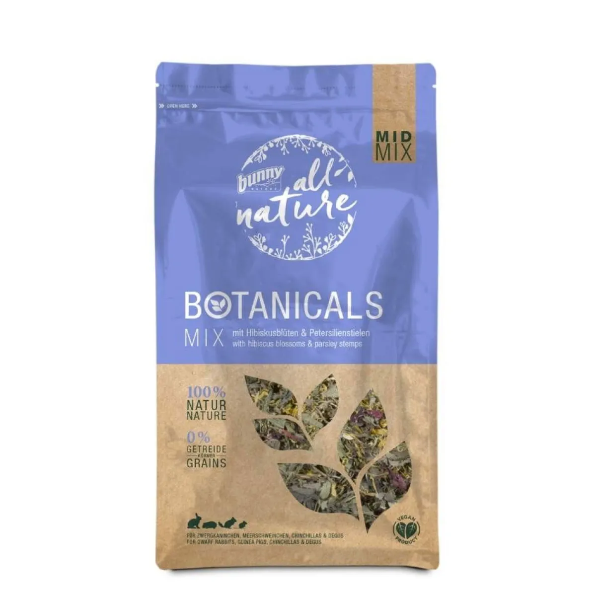 Bunny Botanicals Mix hibiskus & persilja 150 g>Bunny Nature Hot