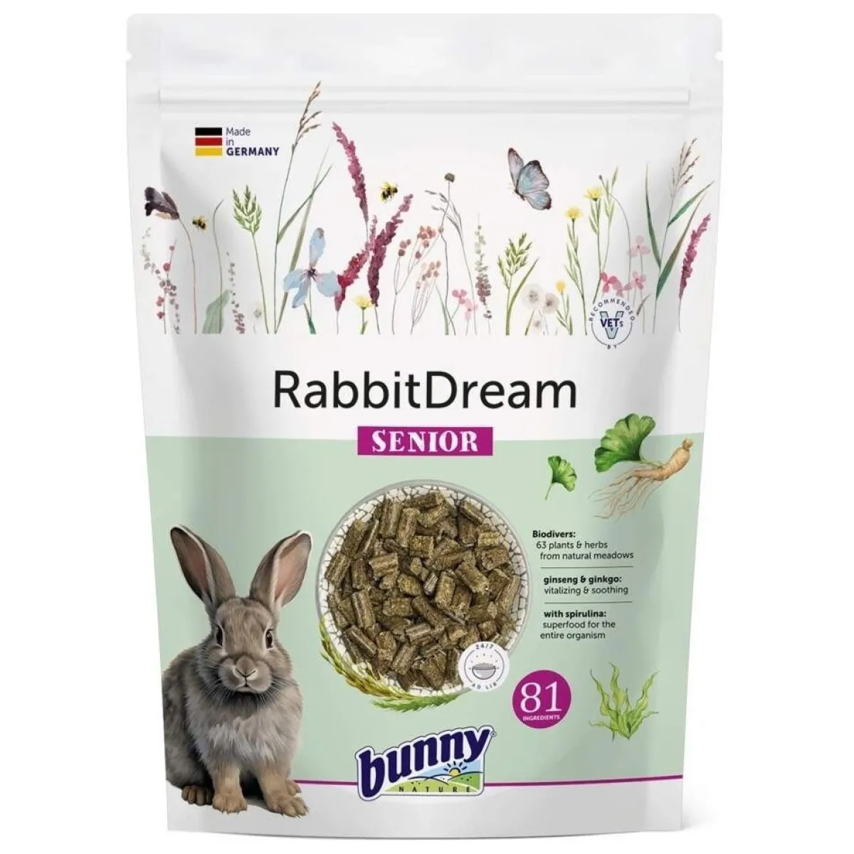 Bunny RabbitDream Senior 1,5kg>Bunny Nature Best