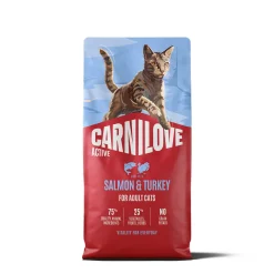 Cat Adult Active Salmon & Turkey>Carnilove Hot