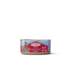 Cat Adult Turkey & Salmon Patee 100 g>Carnilove Clearance
