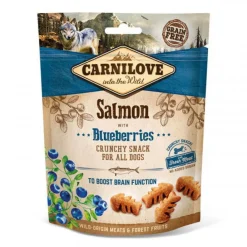 Crunchy Snack lohi & mustikka>Carnilove Hot
