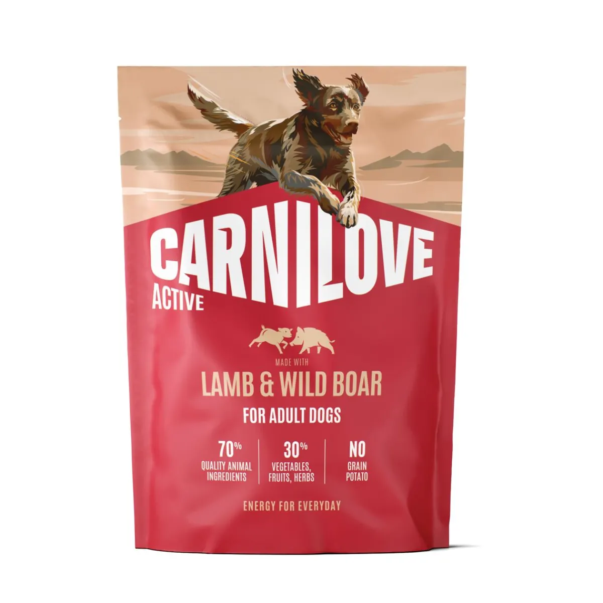 Dog Adult Active Lamb & Wild boar>Carnilove Clearance