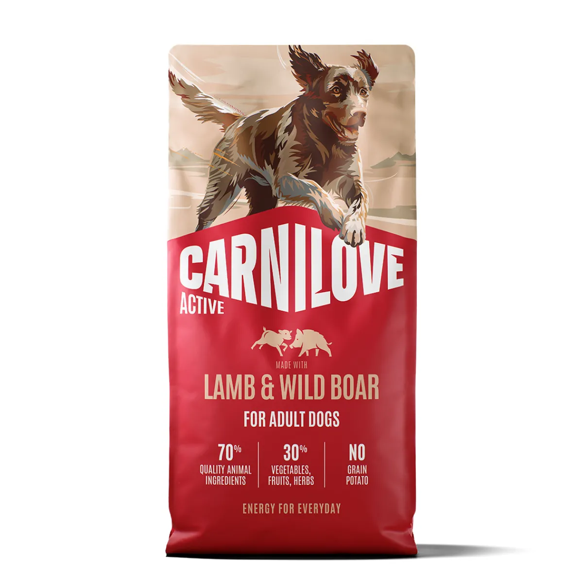 Dog Adult Active Lamb & Wild boar>Carnilove Clearance