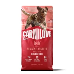 Dog Adult Active Venison, Reindeer & Wild boar>Carnilove Discount