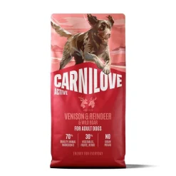 Dog Adult Active Venison, Reindeer & Wild boar>Carnilove Discount