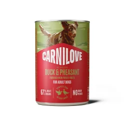 Dog Adult Duck & Pheasant Patee 400 g>Carnilove Hot