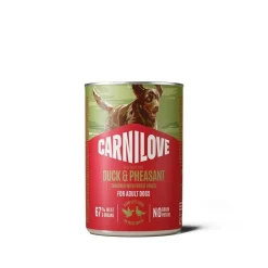Dog Adult Duck & Pheasant Patee 400 g>Carnilove Hot