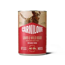 Dog Adult Lamb & Wild boar Patee 400 g>Carnilove Online