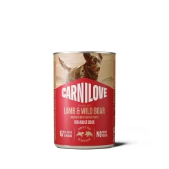 Dog Adult Lamb & Wild boar Patee 400 g>Carnilove Online