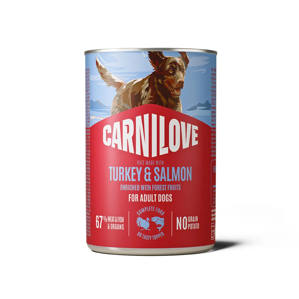 Dog Adult Salmon & Turkey Patee 400 g>Carnilove Discount