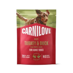 Dog Adult Turkey & Duck Patee 300 g>Carnilove