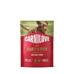 Dog Adult Turkey & Duck Patee 300 g>Carnilove