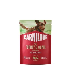 Dog Adult Turkey & Quail Patee 300 g>Carnilove Online