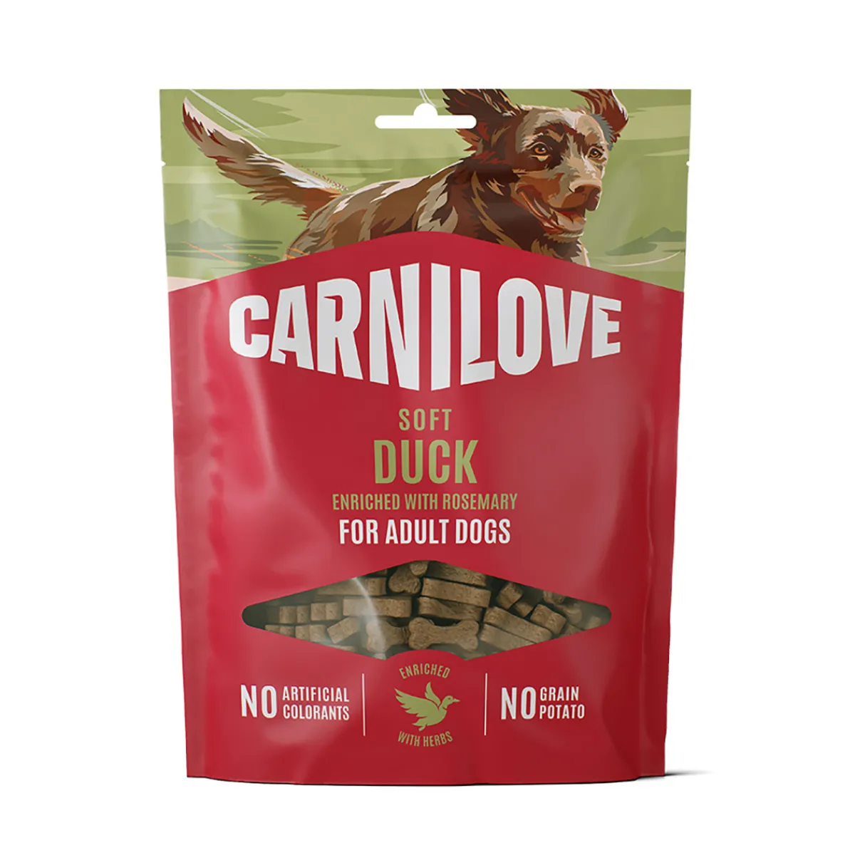 Dog Soft Snack Duck with Rosemary 200 g>Carnilove Online