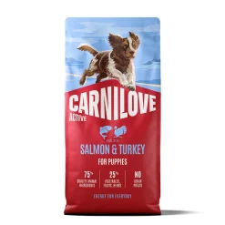 Puppy Active Salmon & Turkey>Carnilove New