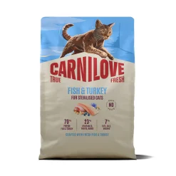 True Fresh Cat Adult Sterilised Fish & Turkey>Carnilove Discount