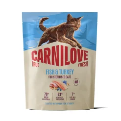 True Fresh Cat Adult Sterilised Fish & Turkey>Carnilove Discount