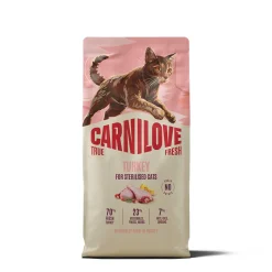 True Fresh Cat Adult Sterilised Turkey>Carnilove Online