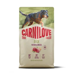 True Fresh Dog Adult Small Breed Duck>Carnilove Clearance
