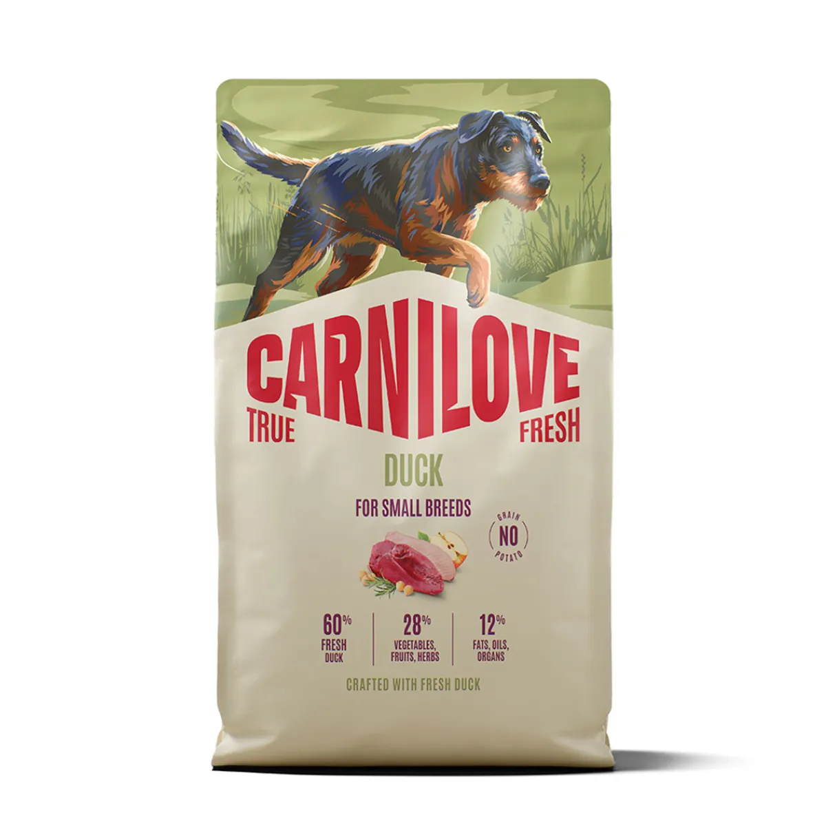 True Fresh Dog Adult Small Breed Duck>Carnilove Clearance