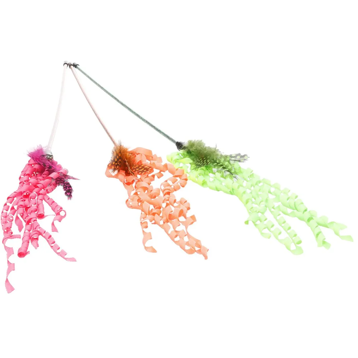 Cat Dangler Curls 42cm>Flamingo Best