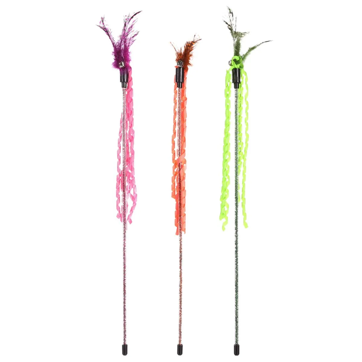 Cat Dangler Curls 42cm>Flamingo Best