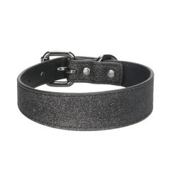 kapea solkipanta, musta glitter>Collar of Sweden Outlet