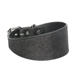leveä solkipanta, musta glitter>Collar of Sweden Online