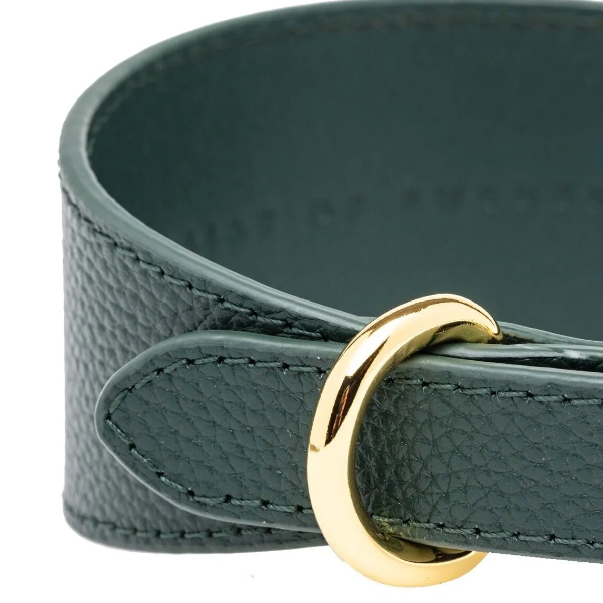 leveä solkipanta, tummanvihreä>Collar of Sweden Best