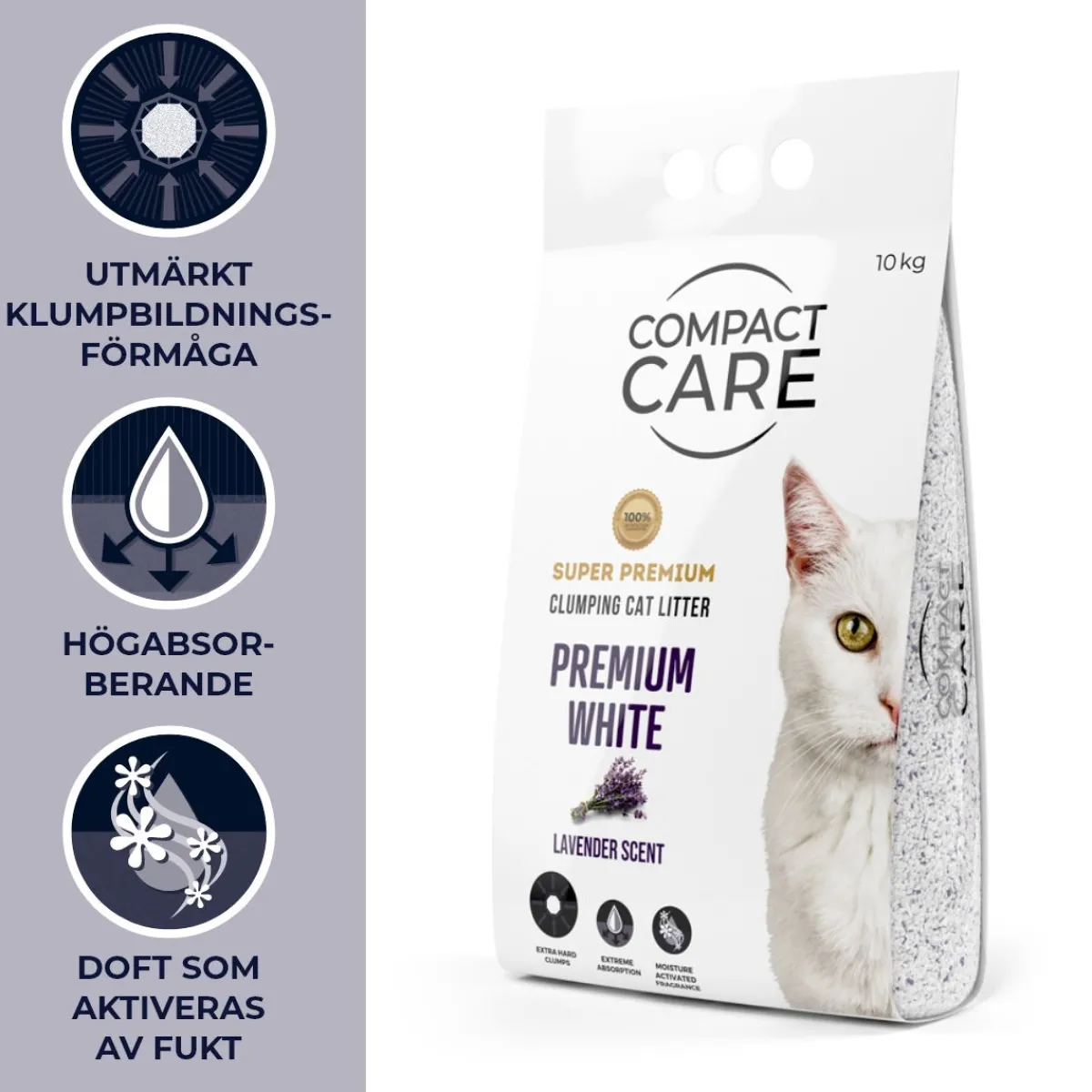 Premium White Lavender 4 x 10kg>Compact Care New