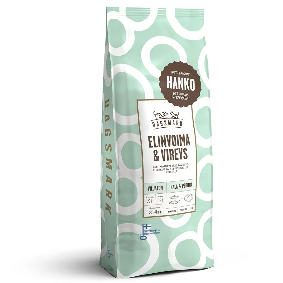 Elinvoima & Vireys viljaton kala-peruna 2 kg>Dagsmark Discount