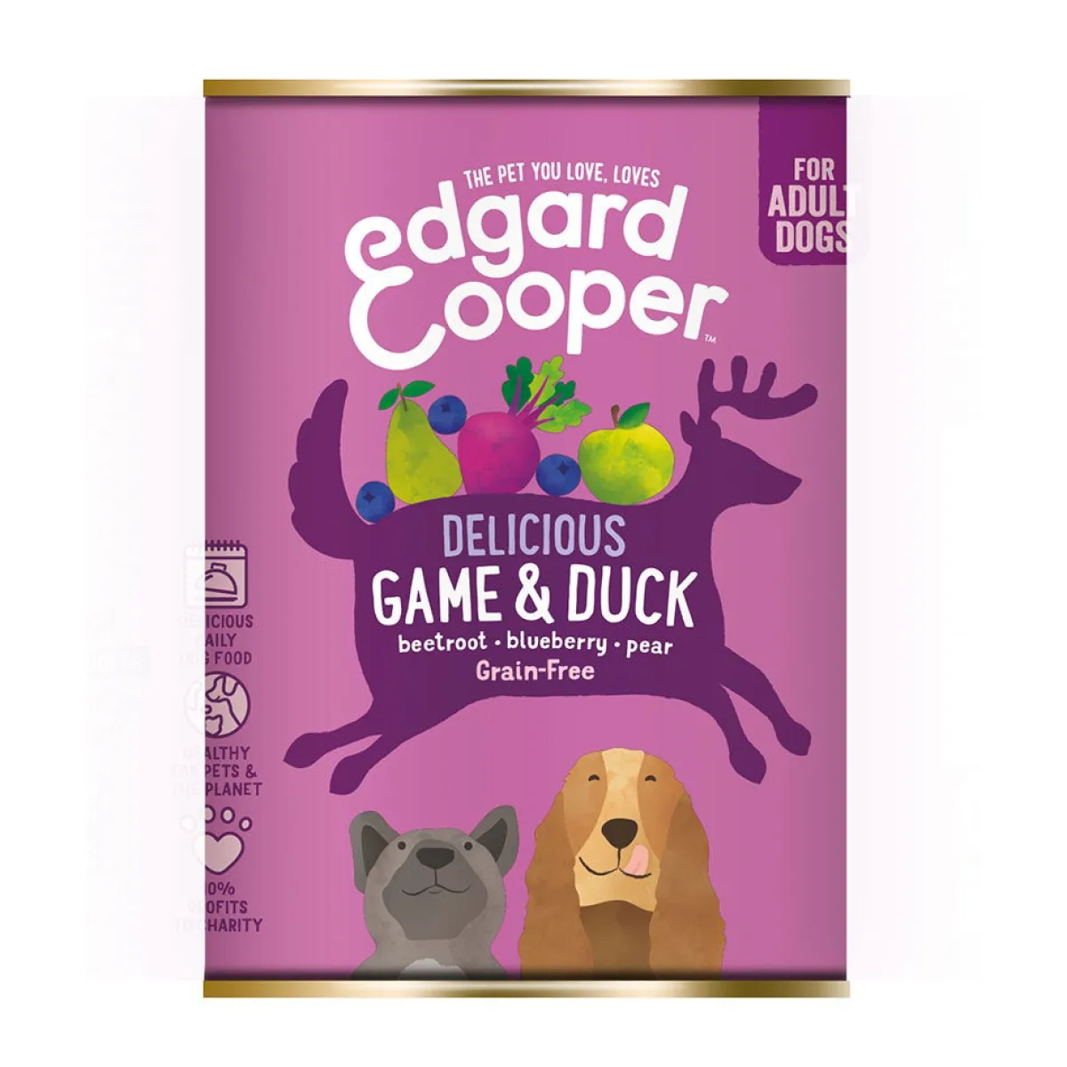Edgard & Cooper Dog Adult Game & Duck 400 g>Edgard & Cooper™ Sale