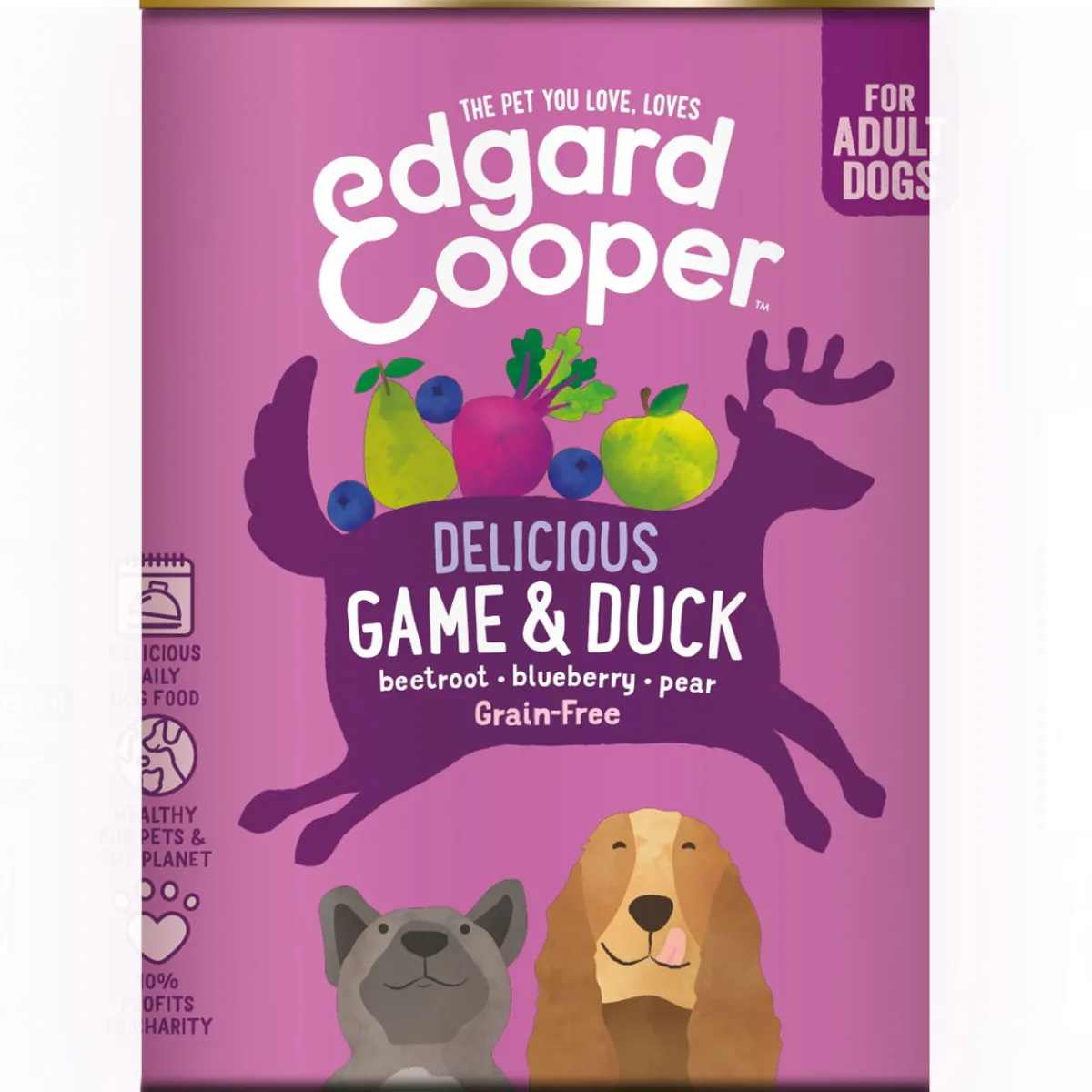 Edgard & Cooper Dog Adult Game & Duck 400 g>Edgard & Cooper™ Sale