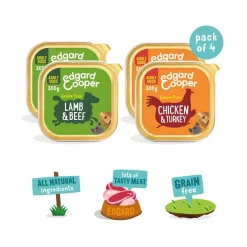 Edgard & Cooper Dog Multipack 4x300g>Edgard & Cooper™