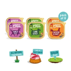 Edgard & Cooper Dog Multipack 6x100g>Edgard & Cooper™ New