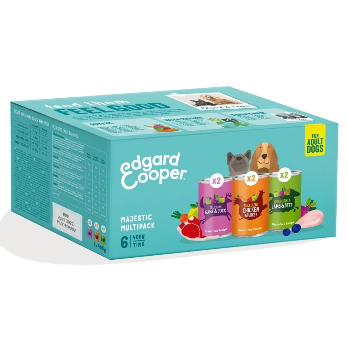 Edgard & Cooper Dog Multipack 6x400g>Edgard & Cooper™ Outlet