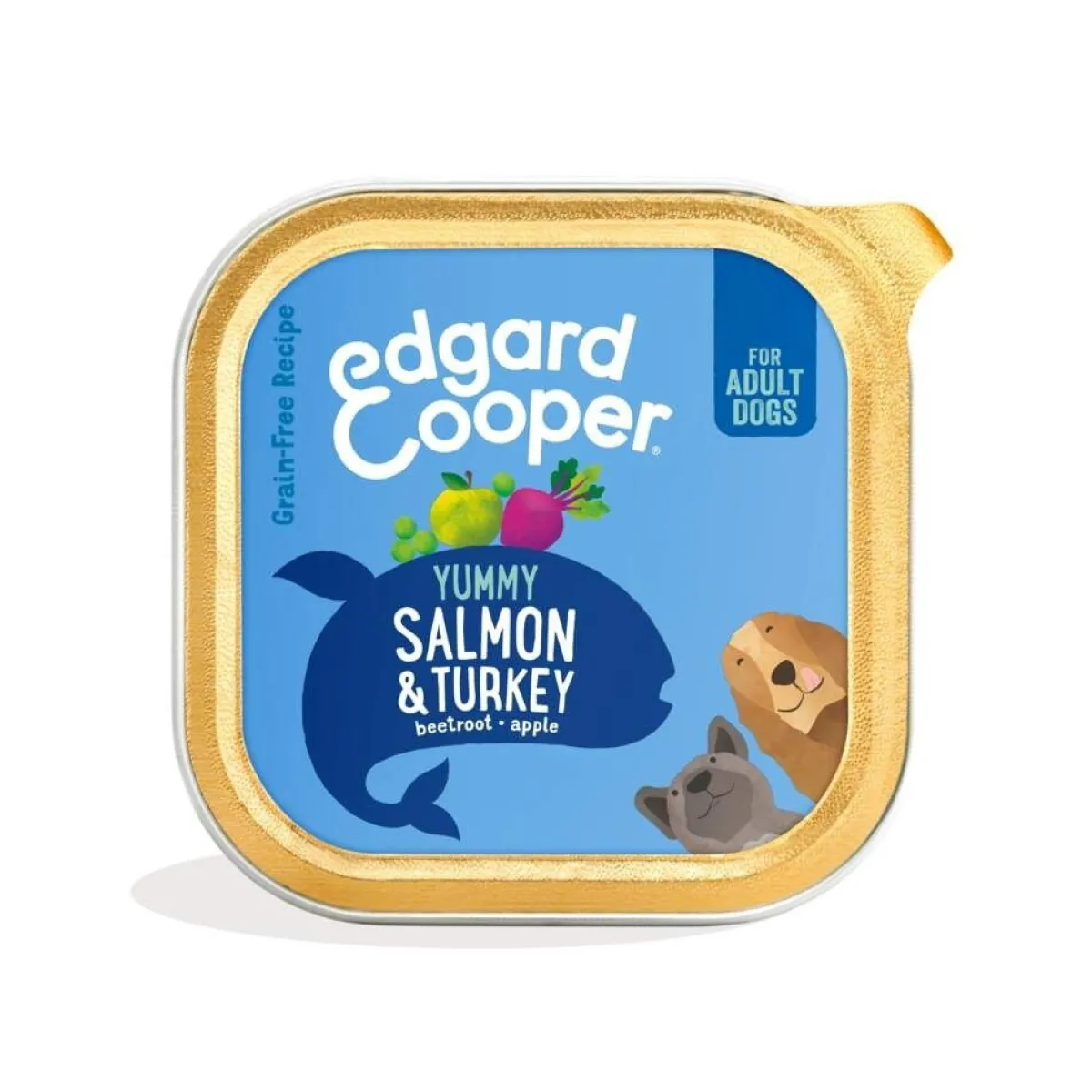 Edgard&Cooper lohi & kalkkuna 150 g>Edgard & Cooper™ Hot