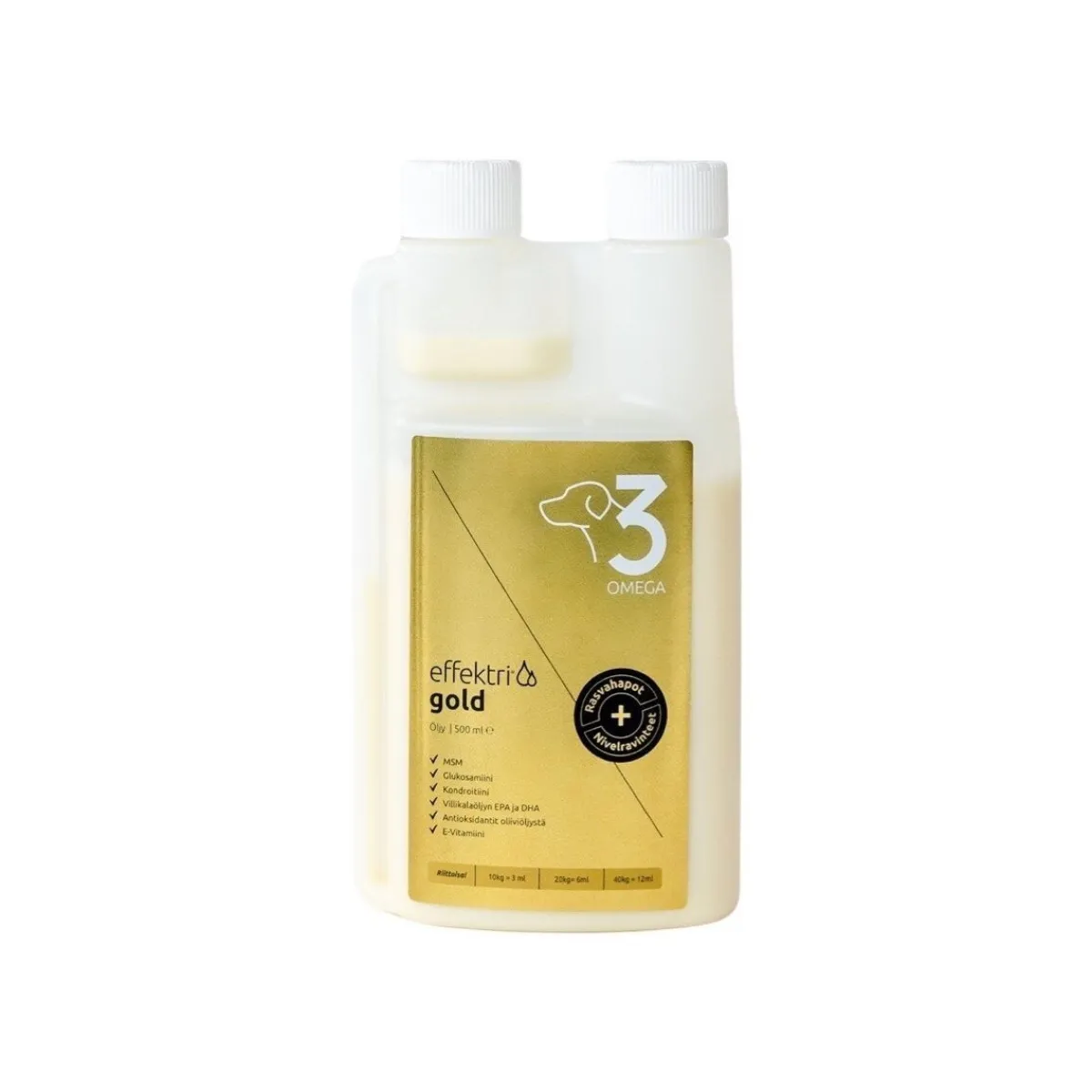 Gold koiralle>Effektri New