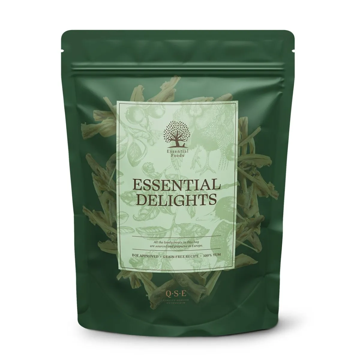 ESSENTIAL Lamb Skin Delights 150g>Essential Foods Hot