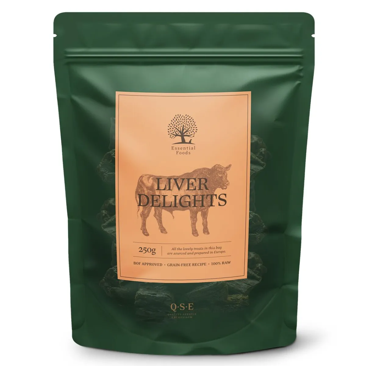 ESSENTIAL Liver Delights 250g>Essential Foods New