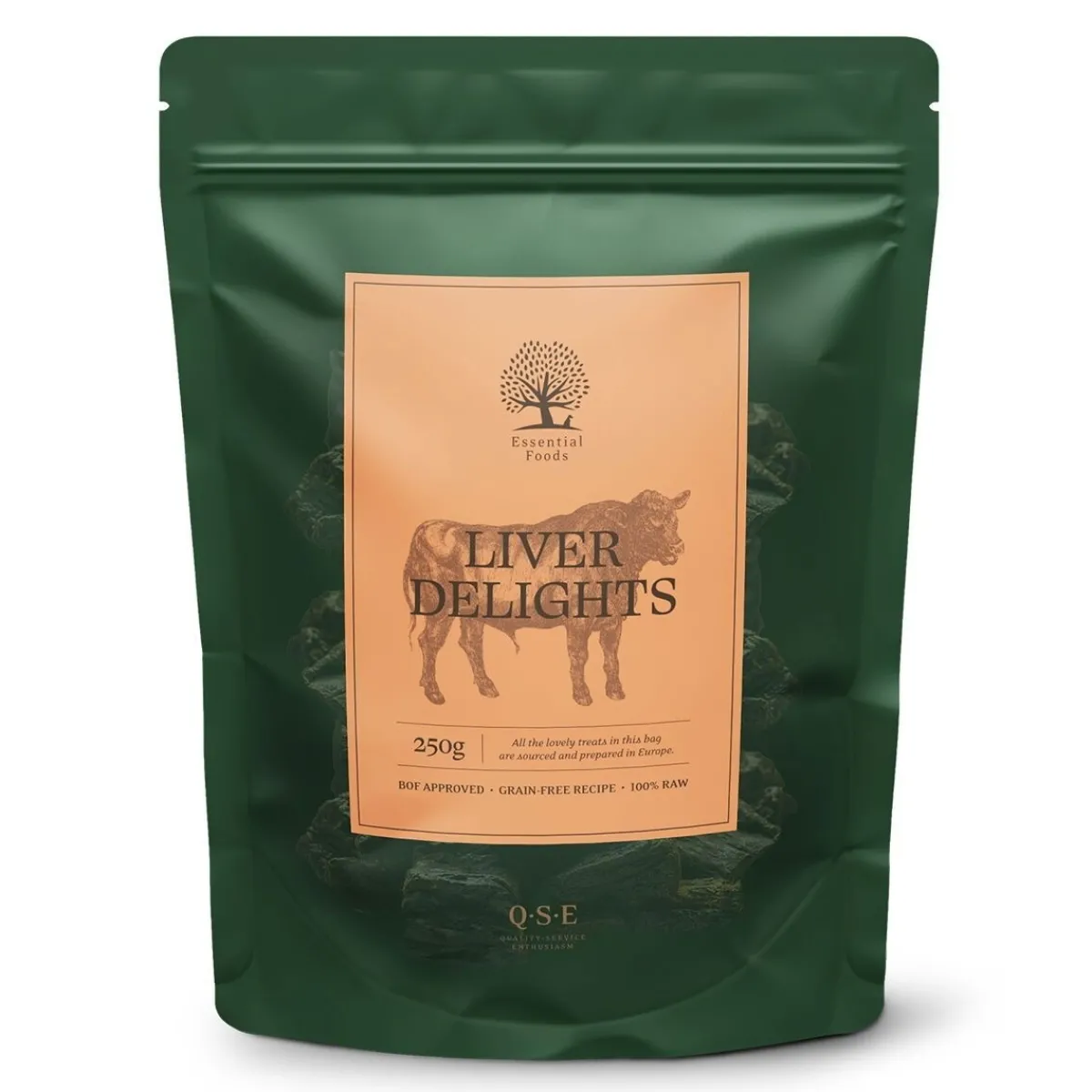 ESSENTIAL Liver Delights 250g>Essential Foods New