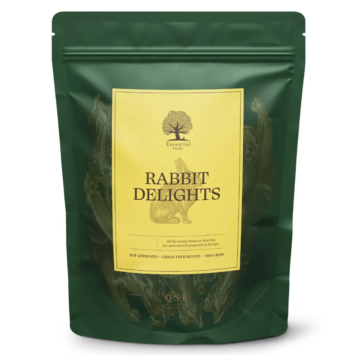 ESSENTIAL Rabbit Delights 100g>Essential Foods Clearance