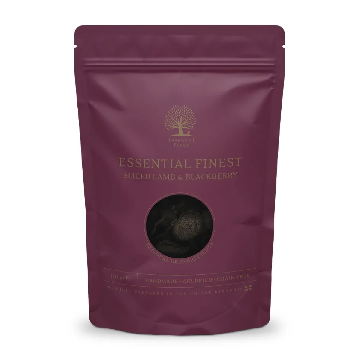 ESSENTIAL Sliced Lamb&Blackberry 110g>Essential Foods Clearance