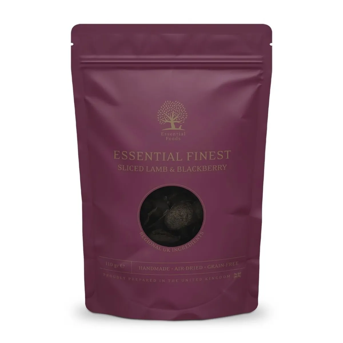 ESSENTIAL Sliced Lamb&Blackberry 110g>Essential Foods Clearance