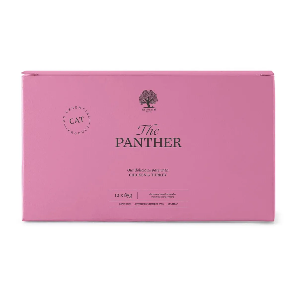 ESSENTIAL the PANTHER PATÉ 12x85g>Essential Foods New
