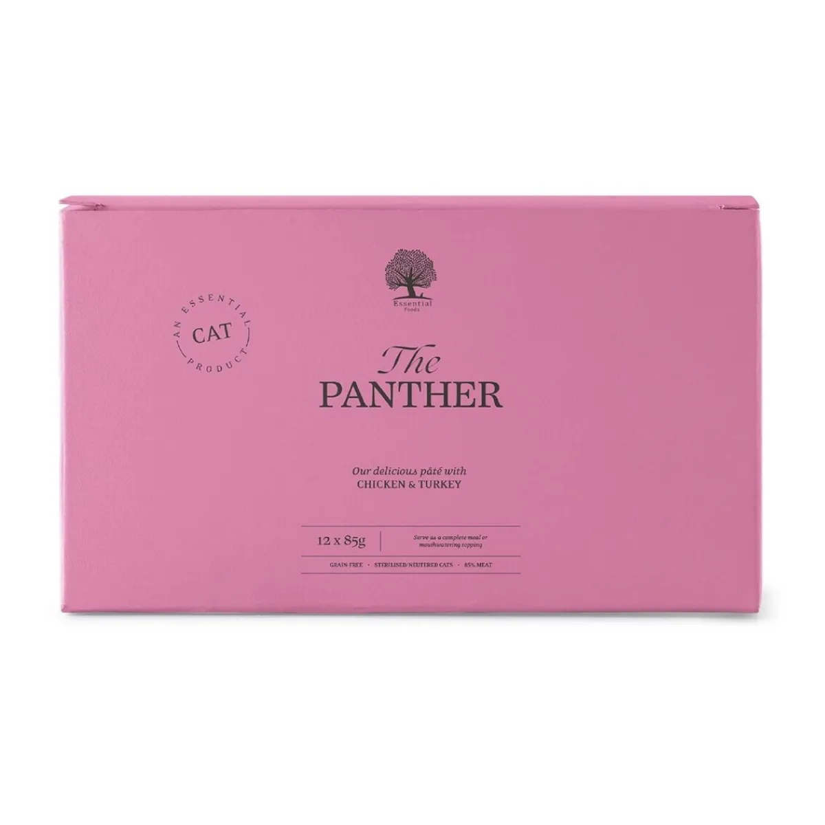 ESSENTIAL the PANTHER PATÉ 12x85g>Essential Foods New