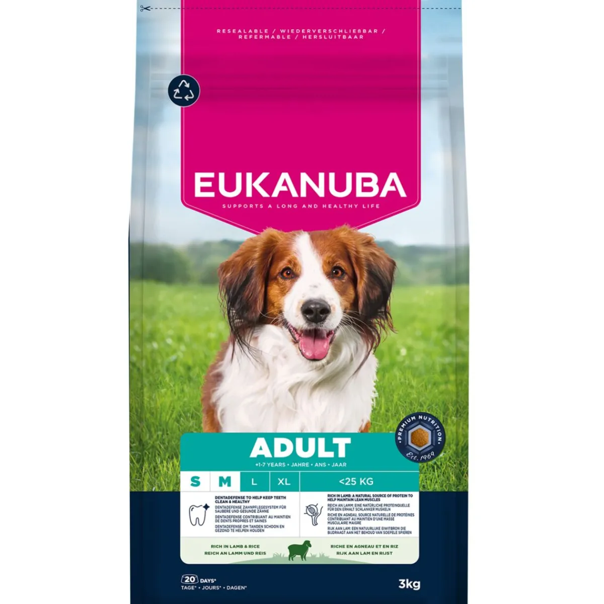 Adult Small & Medium Breed Lamb & Rice>Eukanuba Online