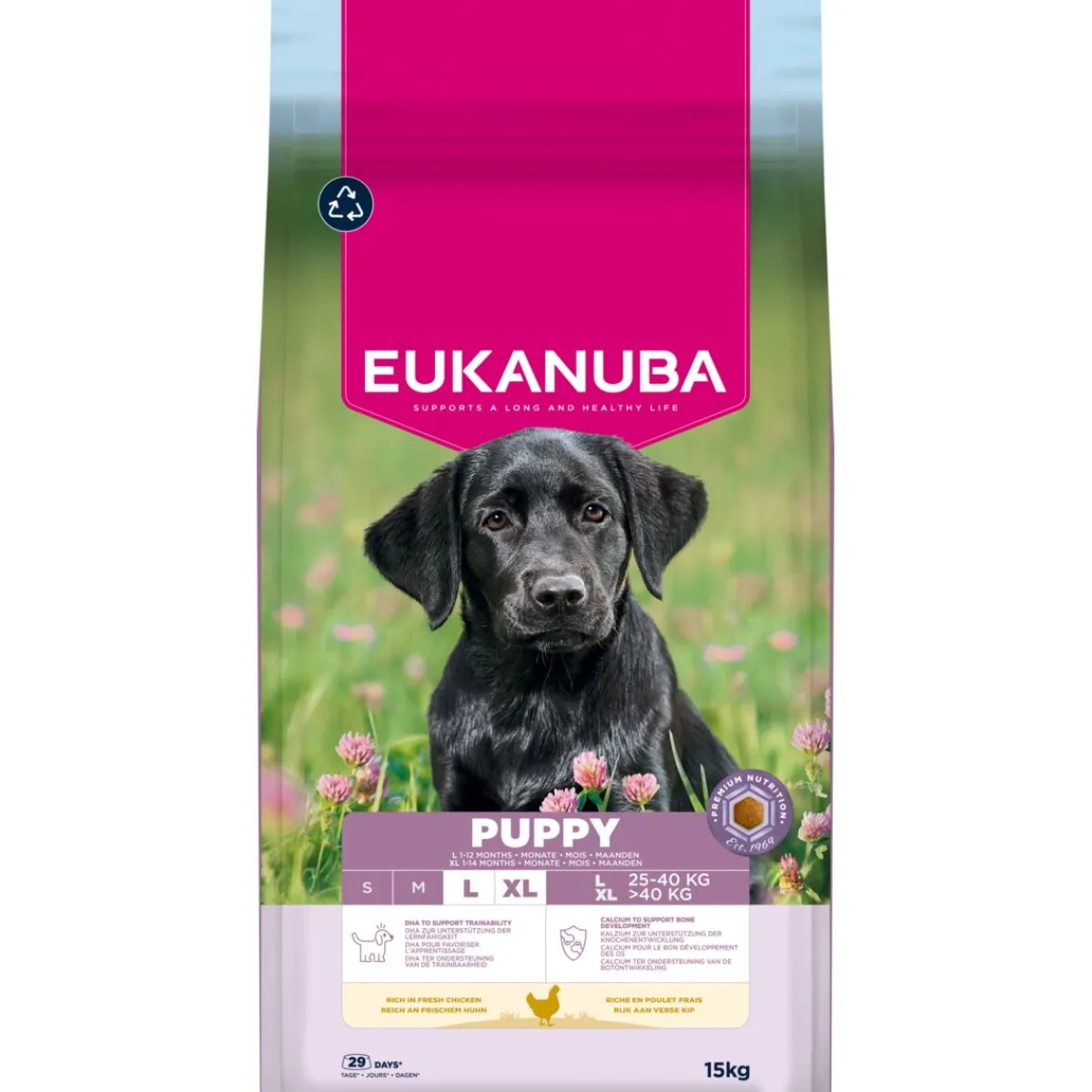Dog Puppy Large 2 x 15kg>Eukanuba Hot