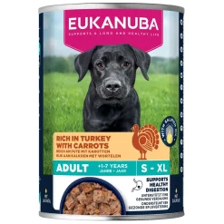 Dog Wet Adult Kalkkuna & Porkkana 400 g>Eukanuba Online