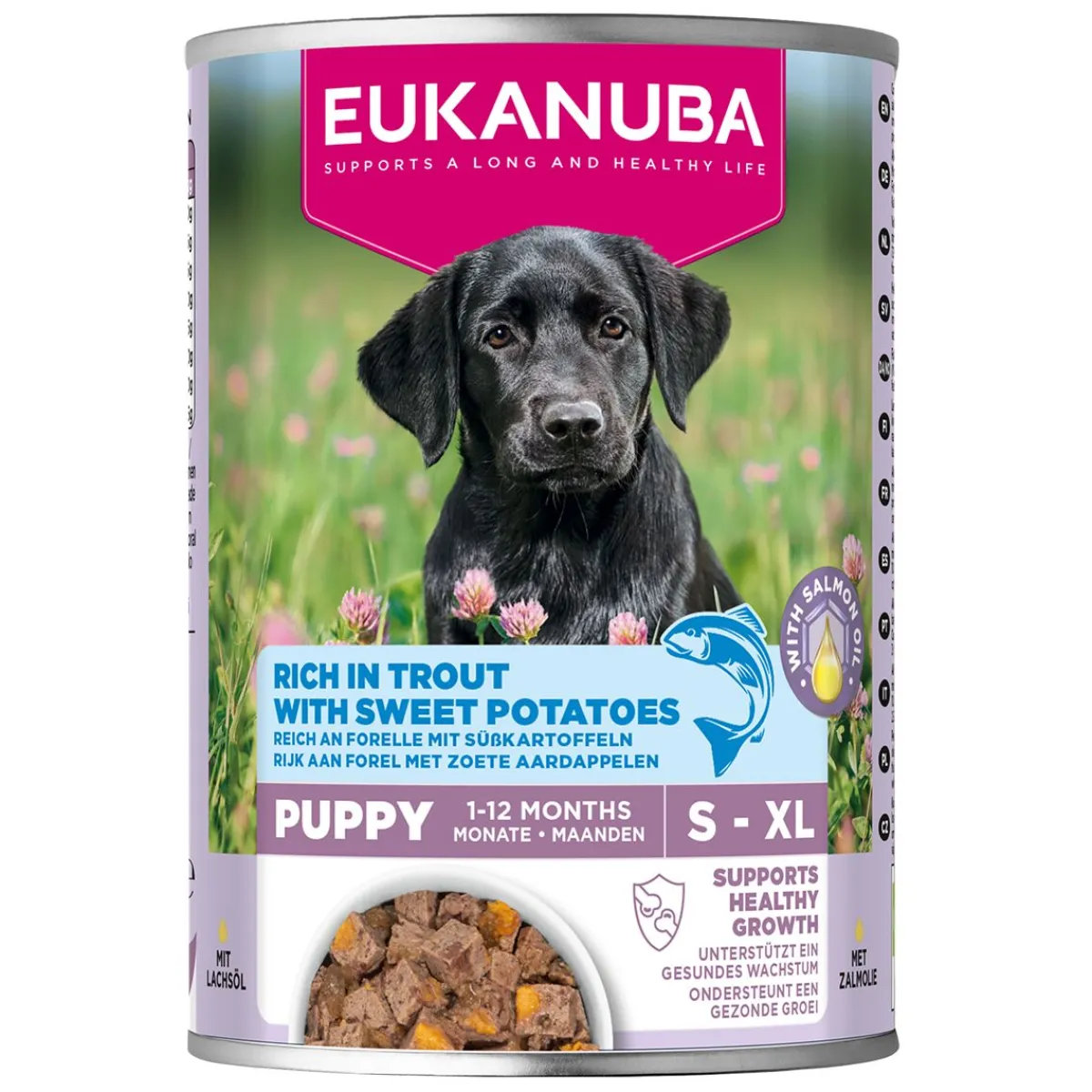 Dog Wet Puppy Taimen & Bataatti 400 g>Eukanuba New